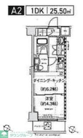 スパシエ幡ヶ谷の物件間取画像